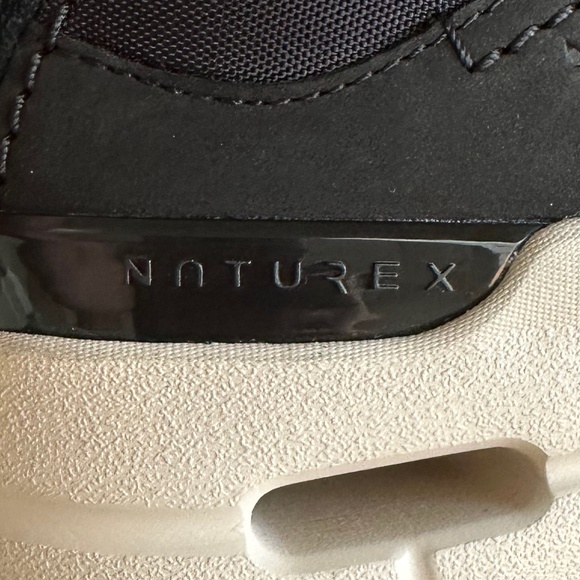 Clarks Women's Nature X Sky Waterproof Slip-On Sneakers Black Nubuck Leather 10 - Picture 14 of 14